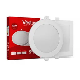 Світильник Vestum LED 12W 6000K 220V (1-VS-5109)