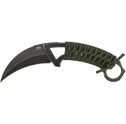 Ніж SOG Gambit XL Чорний-Оливковий - мініатюра 2