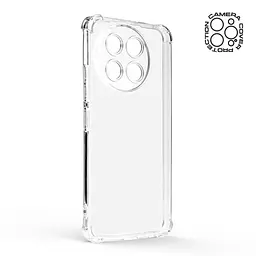 Прозрачный чехол для TECNO Spark 30 Pro 4G (KL7) с защитой камеры и усиленными бортами, тонкий, силиконовый, бесцветный, ударопрочный, противоударный бампер с закрытой камерой, ArmorStandart (ARM83309) - мініатюра 2