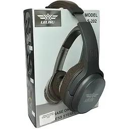 Бездротові навушники Lelisu LS-202 Bluetooth Grey - мініатюра 4
