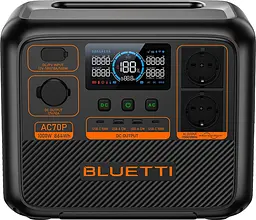 Зарядна станція Bluetti AC70P / 1000 Вт / 864 Вт⋅год / LiFePO4 - мініатюра 3