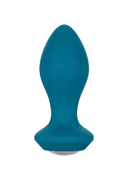 Анальна пробка Power Gem Vibrating Crystal Probe 10.7 см (синій)