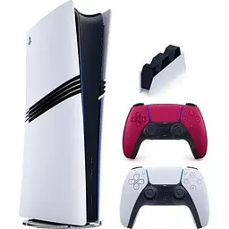 Ігрова консоль Sony PlayStation 5 Pro 2Tb + DualSense (Cosmic Red) + Charging Station