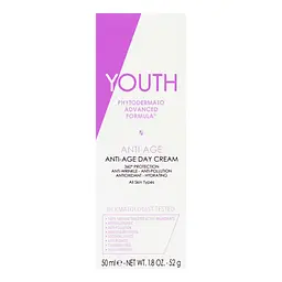 Антивіковий денний крем для обличчя Youth Anti-Age day cream, 50 мл (50864) - мініатюра 3