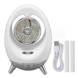 Портативний вентилятор USB з водяним охолодженням, розпилювач, нічник Air Cooler 657, зволожувач - мініатюра 5