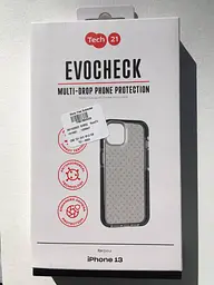 Протиударний чохол Tech21 Evo Check для iPhone 13 Smokey Black T21-8923 - мініатюра 8