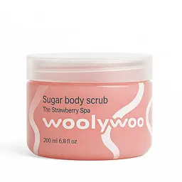 Цукровий скраб для тіла The Strawberry Spa WoolyWoo 200 мл