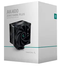 Кулер для процесора Deepcool AK400 ZERO DARK PLUS 1700 AM5 (R-AK400-BKNNMD-G-1) - мініатюра 3