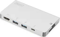 Digitus Док-станція Travel USB-C, 6 Port