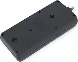 Фільтр-подовжувач мережевий REAL-EL RS-8 Protect 3м 8 розеток black - мініатюра 4