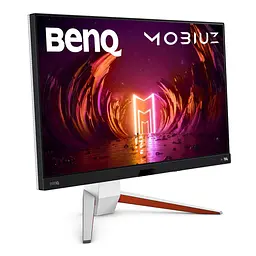 Монітор TFT 27 BenQ EX2710U, 4K UHD, IPS, 144Hz, 1 мс, 2хHDMI, DP, USB-hub, HAS, колонки, білий - мініатюра 3