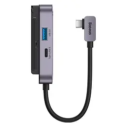 Хаб адаптер Baseus Type-C PadJoy 4-Port WKWJ000013 - мініатюра 7