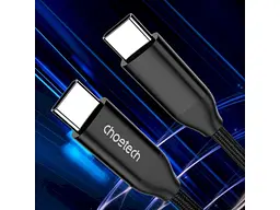 Кабель USB Type-C Choetech USB Type-C to USB Type-C 1m Black (XCC-1035) - мініатюра 5