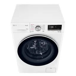 Пральна машина LG фронтальна, 10,5кг, 1400, A+++, 57см, дисплей, пара, інвертор, білий (F4V5RS0WW) - мініатюра 8