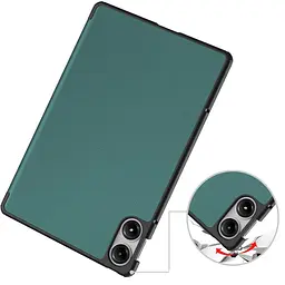 Чохол-книжка BeCover Smart Case для Xiaomi Poco Pad 12.1" Dark Green (711561) - мініатюра 4
