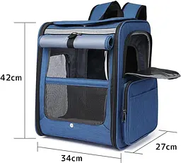 Рюкзак-переноска для домашніх тварин Voyager Pet LVT24015 - мініатюра 7