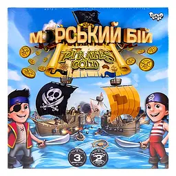 Настільна гра Danko Toys Морський бій Pirates Gold Різнокольоровий (SR-113-N-986) - мініатюра 2