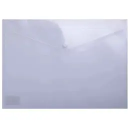 Папка-конверт BUROMAX на кнопці А4 прозора BM.3926-00