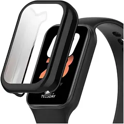 Чохол-накладка DK CDK Silicone Face Case для Xiaomi Mi Band 8 Active (017304) (black) - мініатюра 2