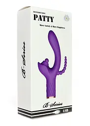 Вібратор B - Series Power Patty, 21.5 см (фіолетовий) - мініатюра 12