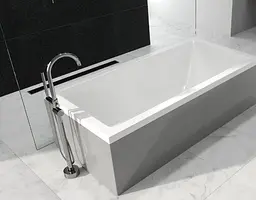 Ванна акрилова Radaway Mirella 160x80 + ніжки WA1-48-160x080 - мініатюра 6