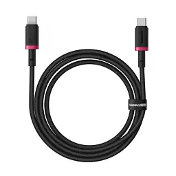 Кабель Baseus Dura Series Cable Type-C to Type-C 100W 1m P10377803U01-01 Black-Red - мініатюра 2