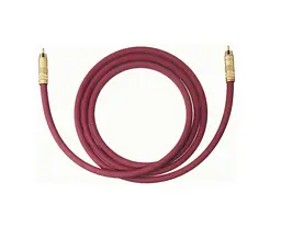 Сабвуферный кабель RCA-RCA Oehlbach NF Sub 500 5m Burgundy - мініатюра 2