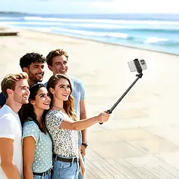 Штатив HOCO K101 Prestigio multifunctional tripod Black - мініатюра 8