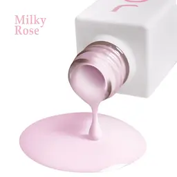 Камуфлююча база для нігтів BB Cream Base 02 Milky Rose JOIA vegan 8 мл - мініатюра 4