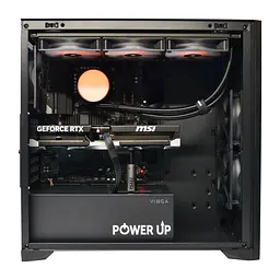 Ігровий комп'ютер Power Up GamePC TOP #560 Ryzen 5 7500 X3D/32 GB/SSD 1TB/GeForce RTX 5070Ti 16 Gb - мініатюра 3
