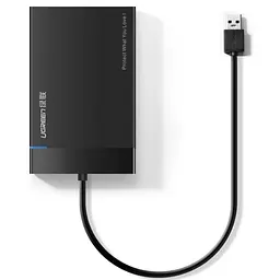 Зовнішня кишеня US221, Black, 2.5", USB 3.0 Ugreen teh0028335