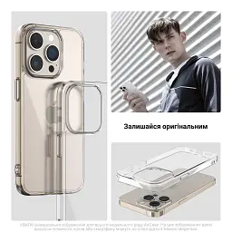 Чохол ArmorStandart Air для Xiaomi Redmi Note 14 5G Clear - мініатюра 5