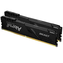 Пам'ять для настільних комп'ютерів Kingston FURY 32 GB (2x16GB) DDR4 3200 MHz (KF432C16BBK2/32)