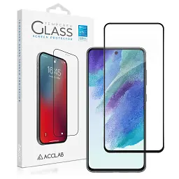 Скло захисне ACCLAB Full Glue Samsung S21FE Black (1283126521683) - мініатюра 2