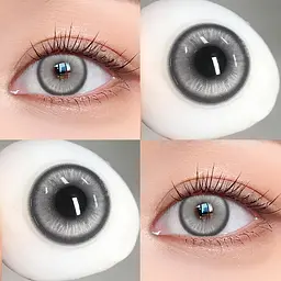 Сірі контактні лінзи EliteLens з діоптріями Айс Дрім Грей 2 шт. -2.0 - мініатюра 5