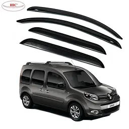 Дефлектори вікон вітровики HIC для Renault Kangoo II 2008-4 Двері Оригінал (REN25)