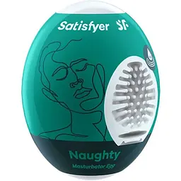 Самозмащувальний мастурбатор-яйце Satisfyer Masturbator Egg Naughty