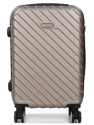Валіза маленька S ABS-пластик Madisson Snowball 03403 58х38х23см 35 л Шампань - мініатюра 3
