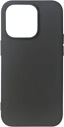 Чохол Just Must Candy Silicone Back Cover для Apple iPhone 14 Pro Max (6973297907281) Black