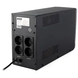 Пристрій безперебійного живлення Vinga LCD 2000VA metall case (VPC-2000M) - мініатюра 9
