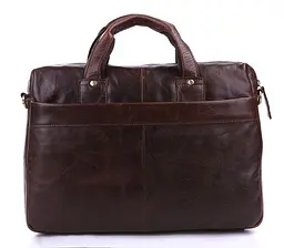Чоловіча шкіряна сумка Vintage 38х28х8 см sum0012447 - мініатюра 2