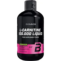 Карнитин BiotechUSA L-Carnitine 100.000 Liquid Apple 500 мл