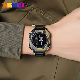 Наручний годинник чоловічий 2131CMGN Camo Green Skmei acs0030247 - мініатюра 4
