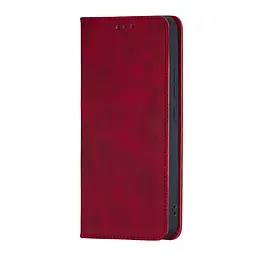 Чохол-книжка Premium Samsung A34 5G (A346) Dark Red