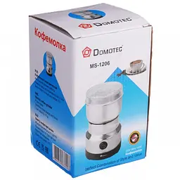 Електрична кавомолка Domotec MS-1206 подрібнювач кавових зерен - мініатюра 4