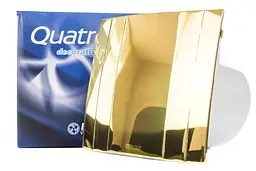 Витяжний вентилятор Blauberg Quatro Hi-Tech Gold 125 - мініатюра 2