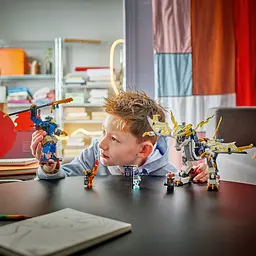 Конструктор LEGO Ninjago Розбійник: Робот-вершник на драконі 584 деталі (71843) - мініатюра 15