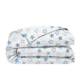 Підковдра дитяча Cosas Stars 110х140 см блакитна (StarsClear_GreyBlue_140q)