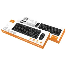 Комплект Xtrike ME MK-307 Wireless UA Black (MK-307UA) - мініатюра 7