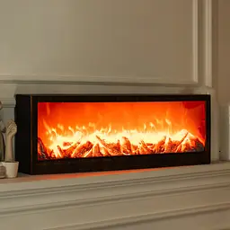 Камін декоративний з LED-підсвіткою 60*10*20 см, бронзовий Yiwu SP-26BR - мініатюра 2